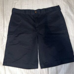 Dickies Men's Navy Flat Front Shorts